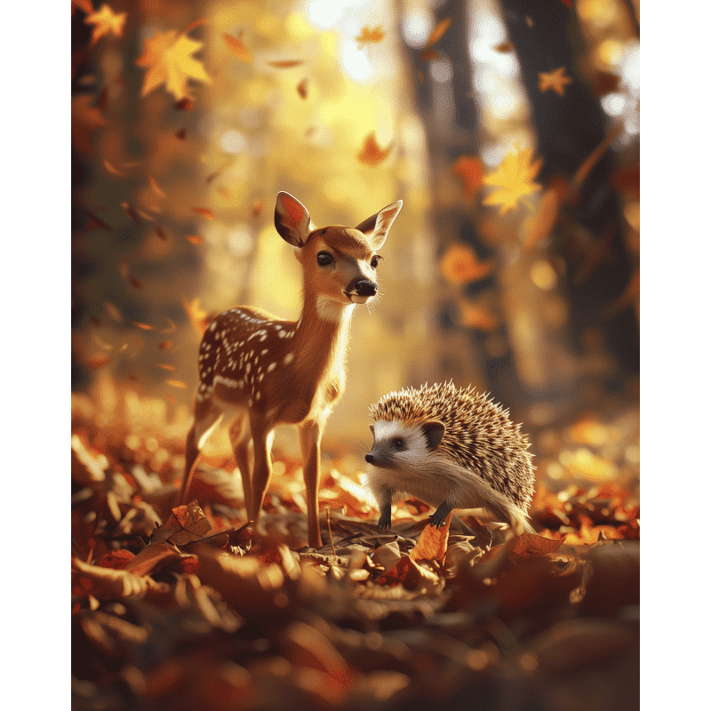 Diamond painting - Syysystävät