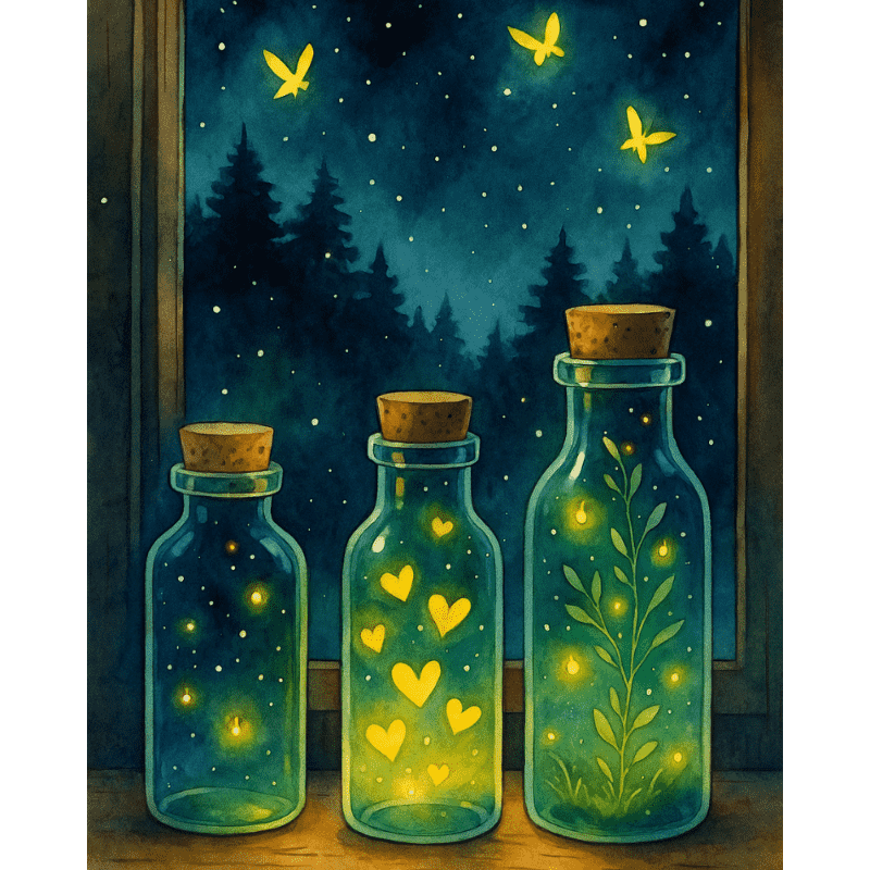 Kiiltomadot-Diamond Painting