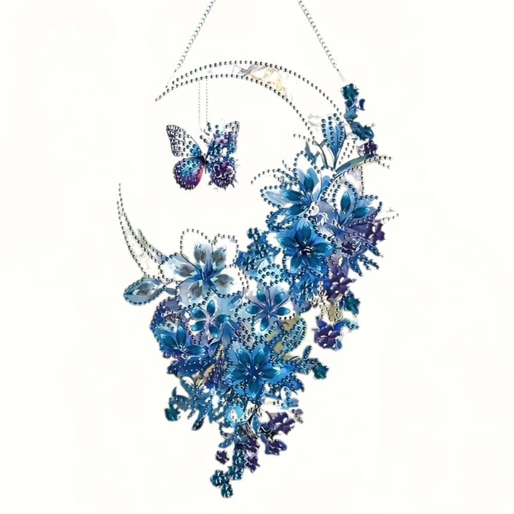 Diamond painting - Diamond Painting Unisieppari – Perhonen & Kukat